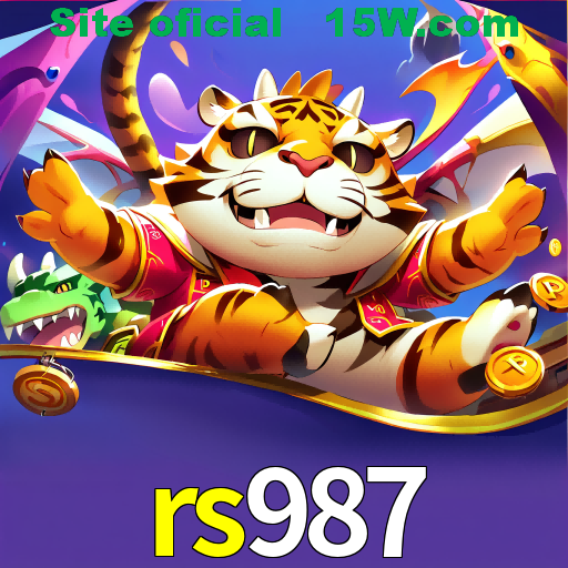 Imagem promocional da rs987 mostrando a plataforma e suas vantagens